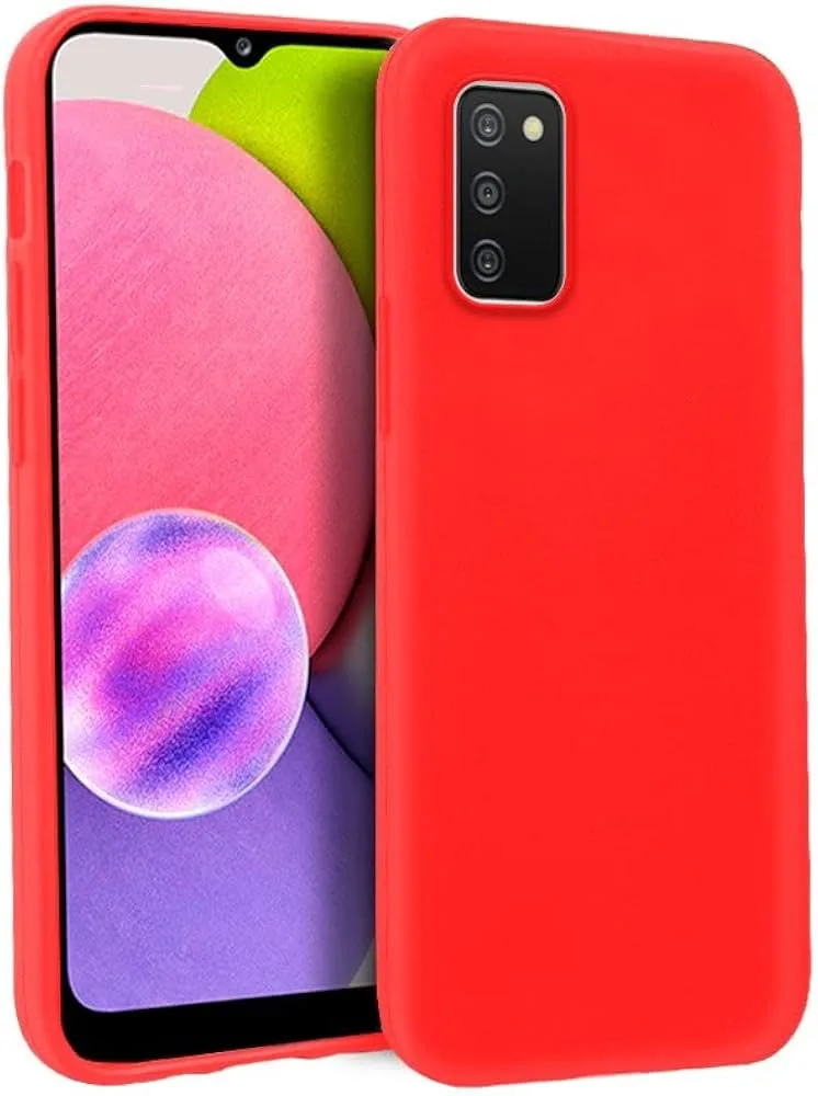 Чехол для Samsung A03s / A037, цвет красный