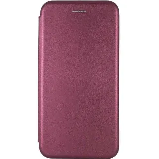 Чехол-книжка Xiaomi Redmi 9A (2020), цвет бордовый