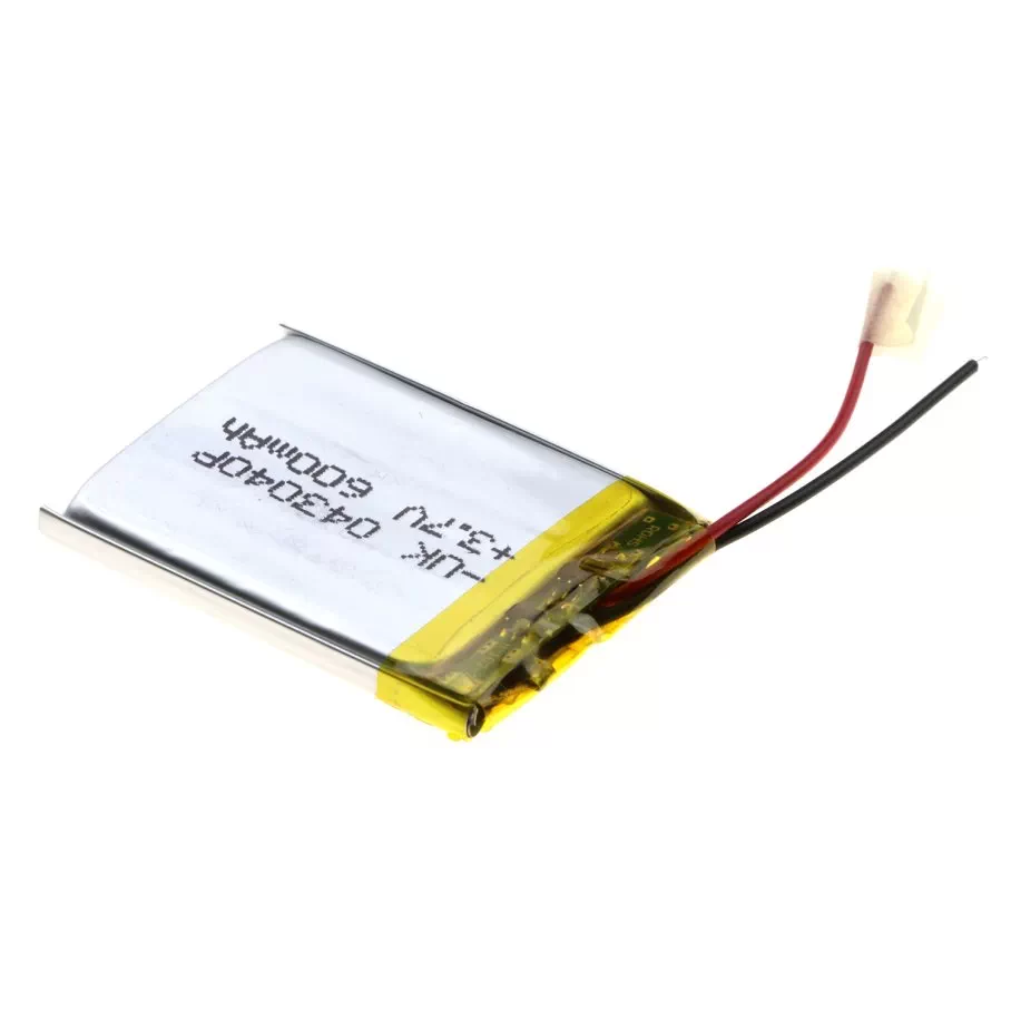 Внутренний Аккумулятор 043040Р, 42×30×4 мм, 600mAh, 3.7V