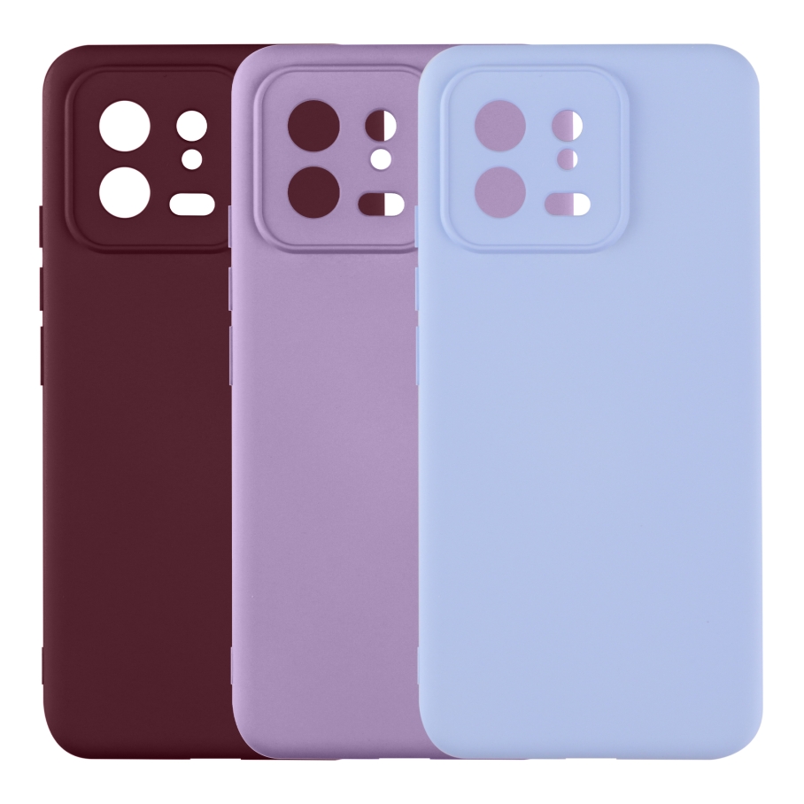 Чехол Silicone Cover Full Camera (A) для Xiaomi 13 pro (34.Purple)