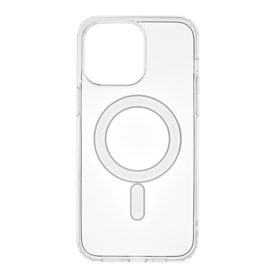 Чехол TPU Clear Case with Magsafe для iPhone 15 Pro Max (Transparent)