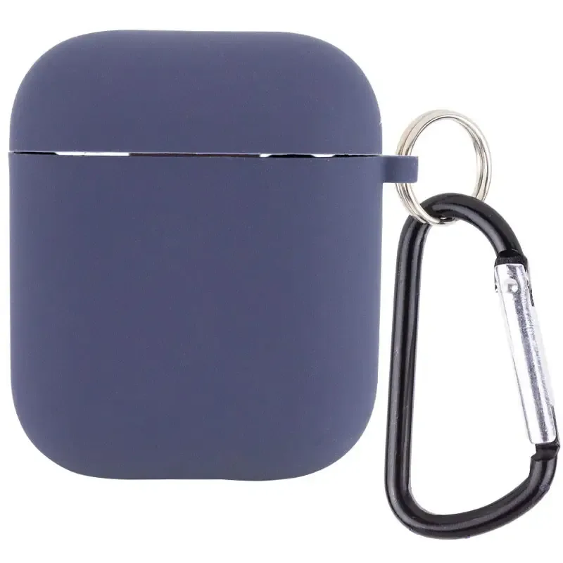 Чехол для AirPods 2 с Microfiber, цвет синий