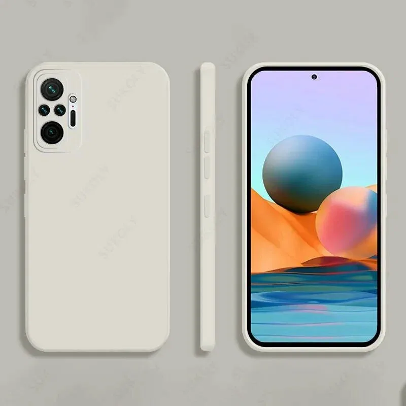 Чехол для Xiaomi Redmi Note 10 Pro 4G, цвет белый