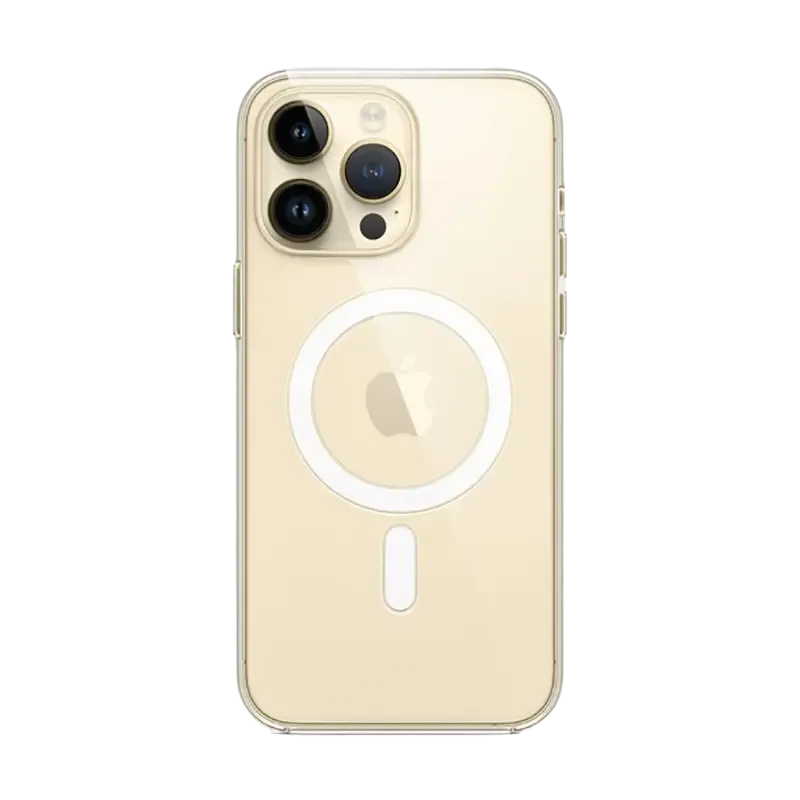Чехол для Apple iPhone 14 Pro с MagSafe, цвет шампанское титан