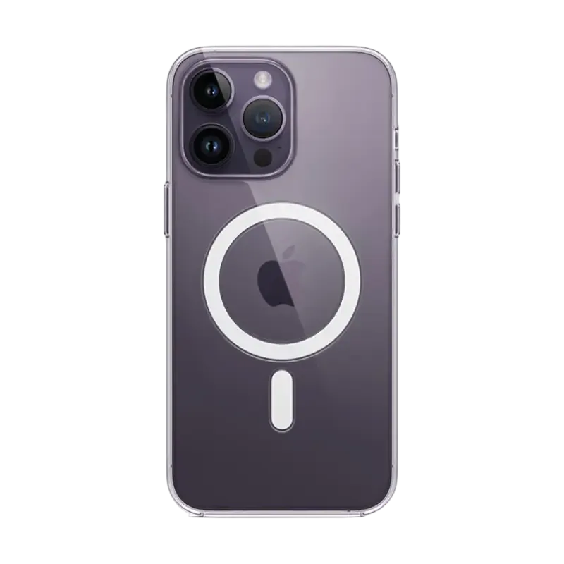 Чехол для Apple iPhone 14 ProMax с MagSafe, цвет глубокий фиолетовый титан