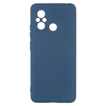 Чехол Silicone Case для Xiaomi Redmi 12C, цвет темно-синий
