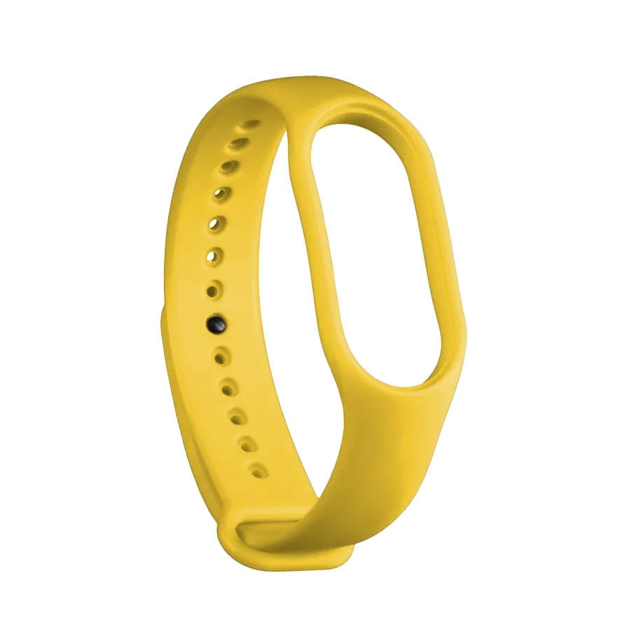 Ремешок для Xiaomi Mi Band 5 / 6 / 7, цвет желтый