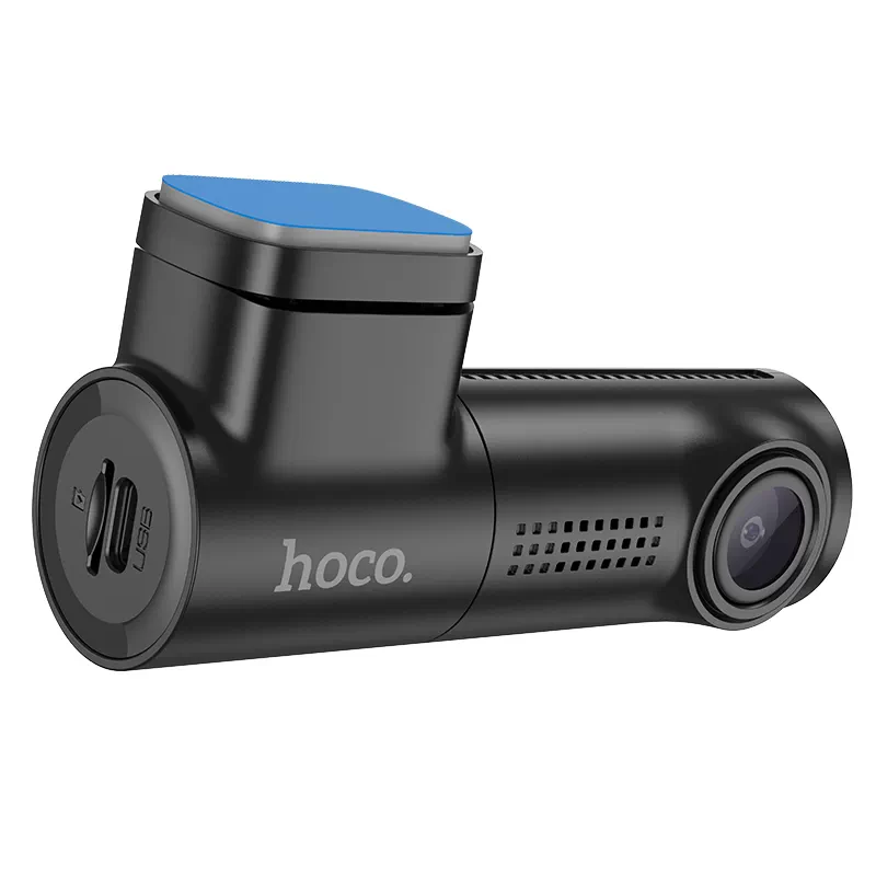 Видеорегистратор Hoco DV1 0.96-inch TFT/WI-FI, цвет черный