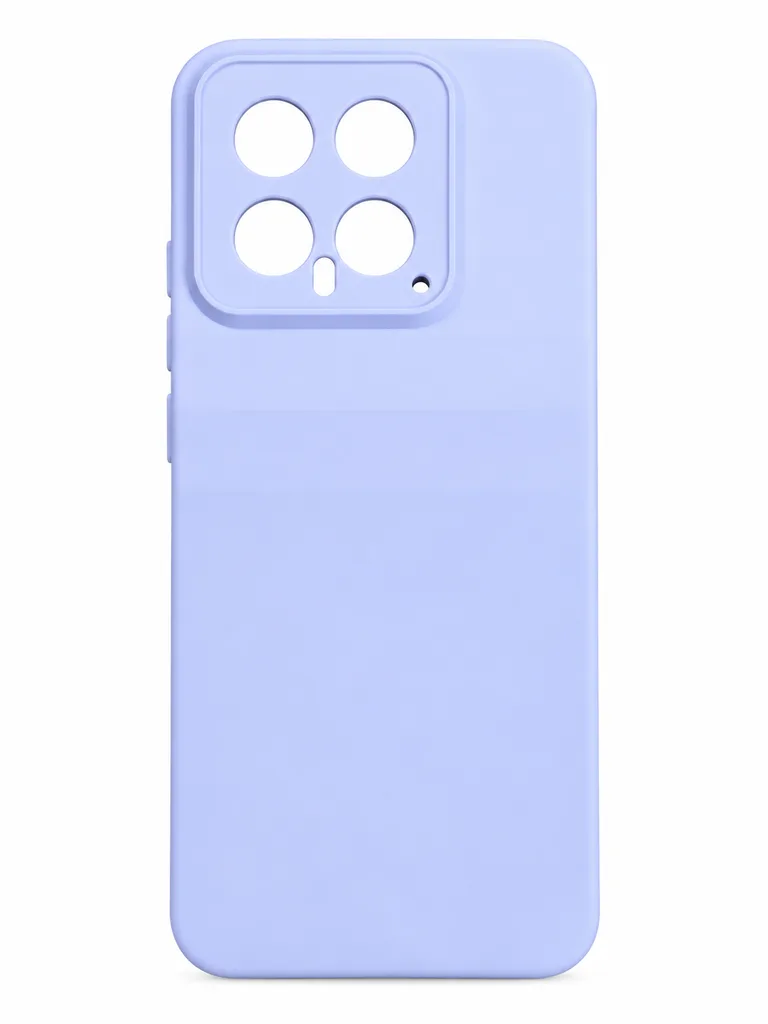 Чехол Silicone Cover Full Camera для Xiaomi 14, цвет лавандовый