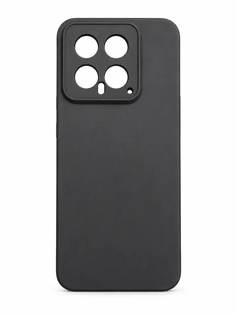 Чехол Silicone Cover Full Camera для Xiaomi 14, цвет черный