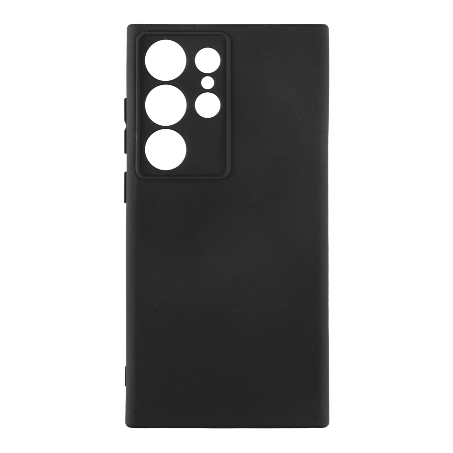 Чехол Silicone Cover Full Camera (A) для Samsung Galaxy S24 Ultra 5G (S928) (18.Black)