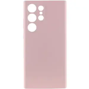 Чехол Silicone для Samsung Galaxy S24 Ultra 5G (S928), цвет розовый песочный