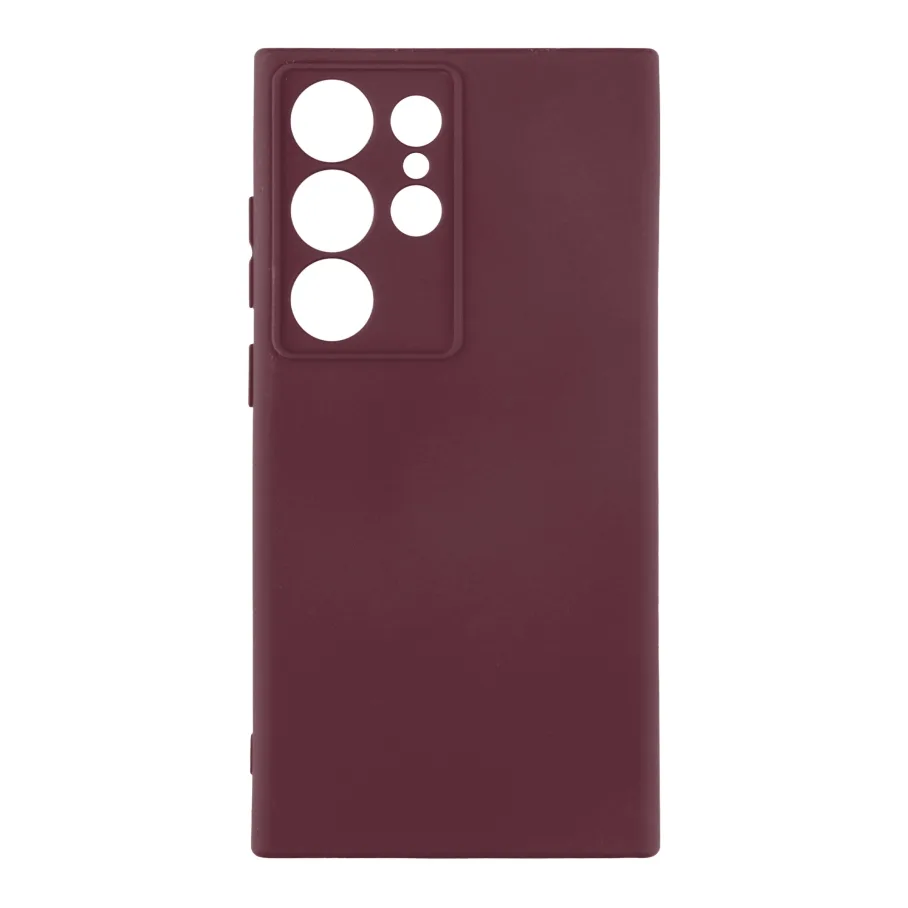 Чехол для Samsung Galaxy S24 Ultra 5G, цвет бордовый