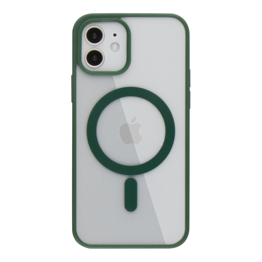 Чехол NEW TPU Color with Magsafe для iPhone 11 (11, Forest Green)