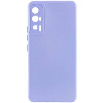 Чехол Silicone для Xiaomi Poco F5 Pro, цвет лавандовый