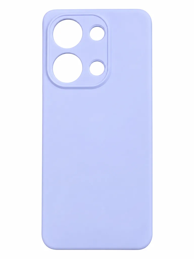 Чехол Silicone Cover Full Camera для Xiaomi Redmi Note 13 Pro 4G, цвет лавандовый