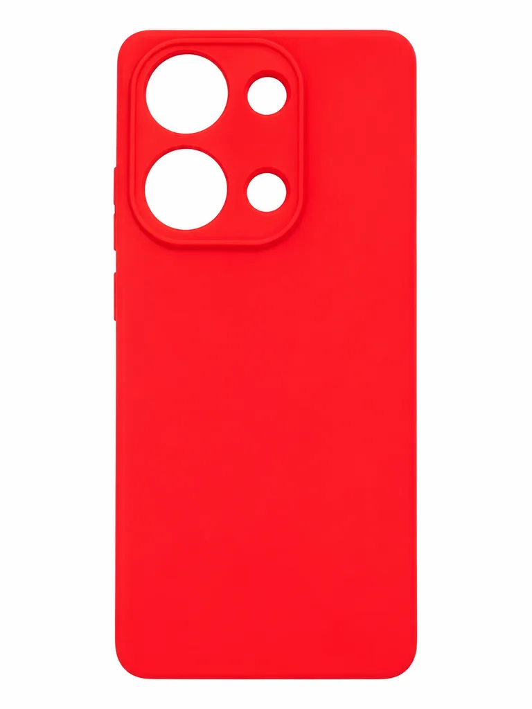 Чехол Silicone Cover Full Camera для Xiaomi Redmi Note 13 Pro 4G, цвет красный
