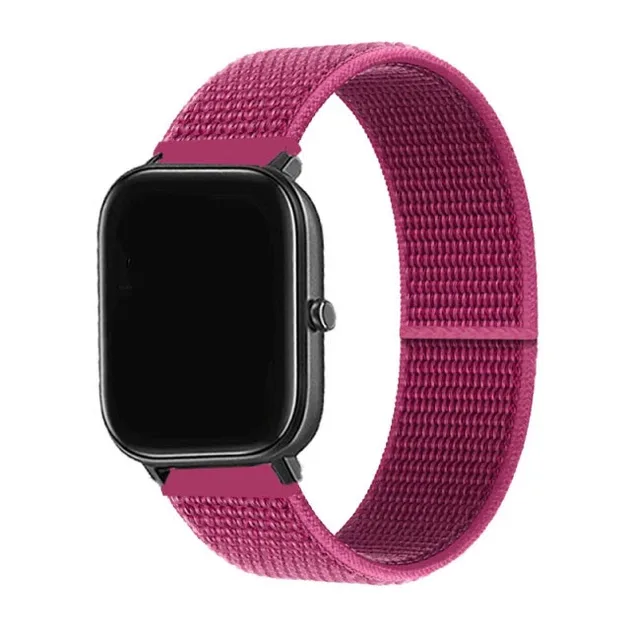 Ремешок Xiaomi Amazfit Bip Apple Watch Design 22мм, цвет фиолетово-красный