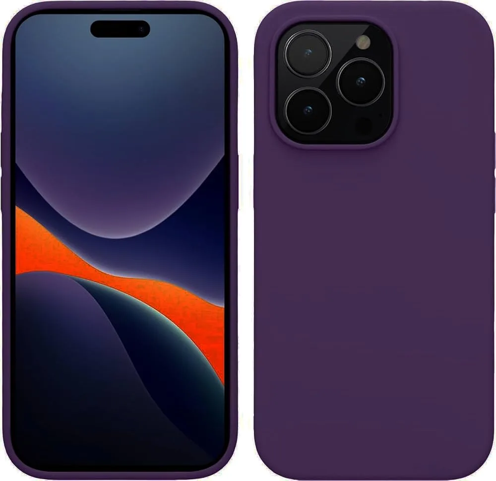 Чехол для Apple iPhone 15 Pro, цвет темно-фиолетовый
