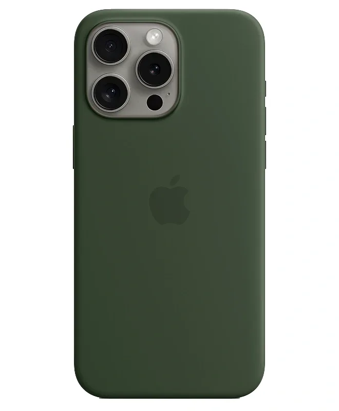 Чехол для Apple iPhone 15 Pro Square, цвет зелёный