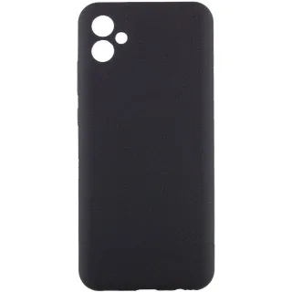 Чехол Silicone для Samsung A05, цвет черный
