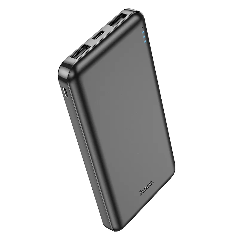 Power Bank Hoco J100 High-ranking 10000 mAh, цвет черный