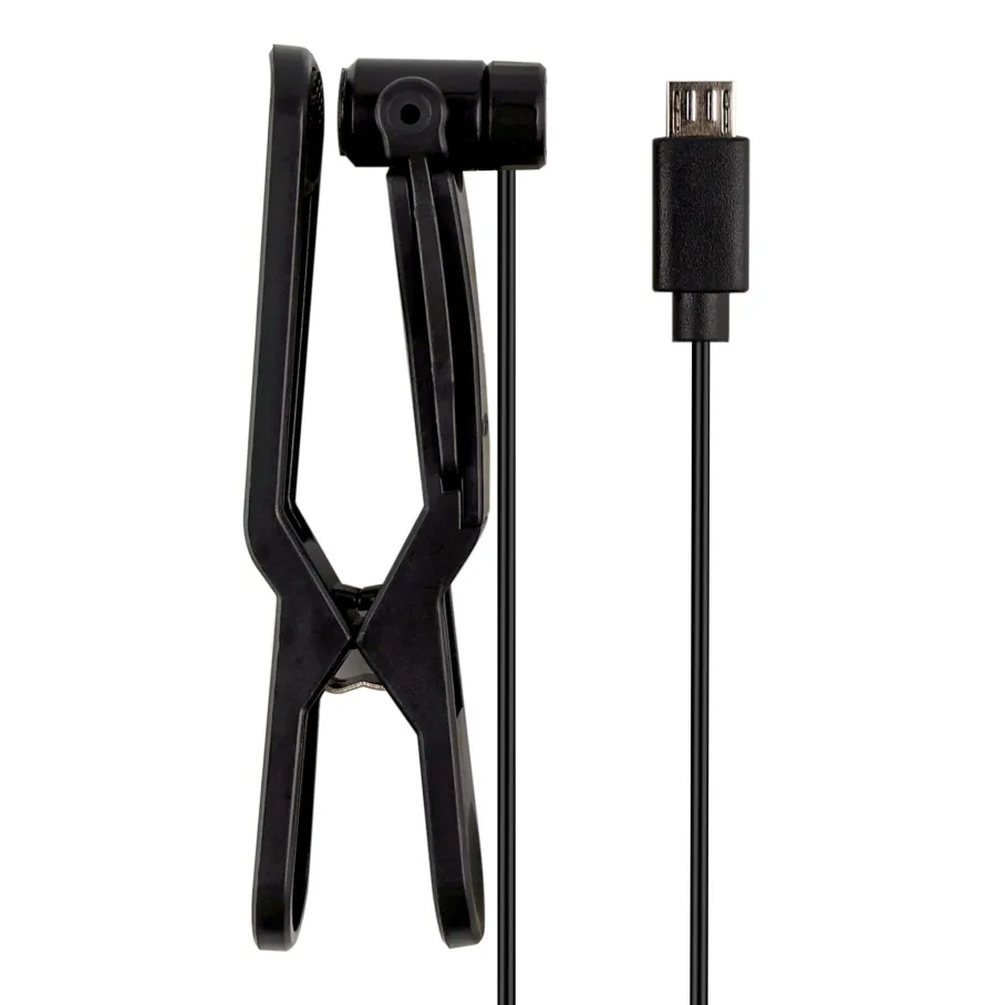 Кабель Для Автокликера с прищепкой Micro-USB, цвет черный