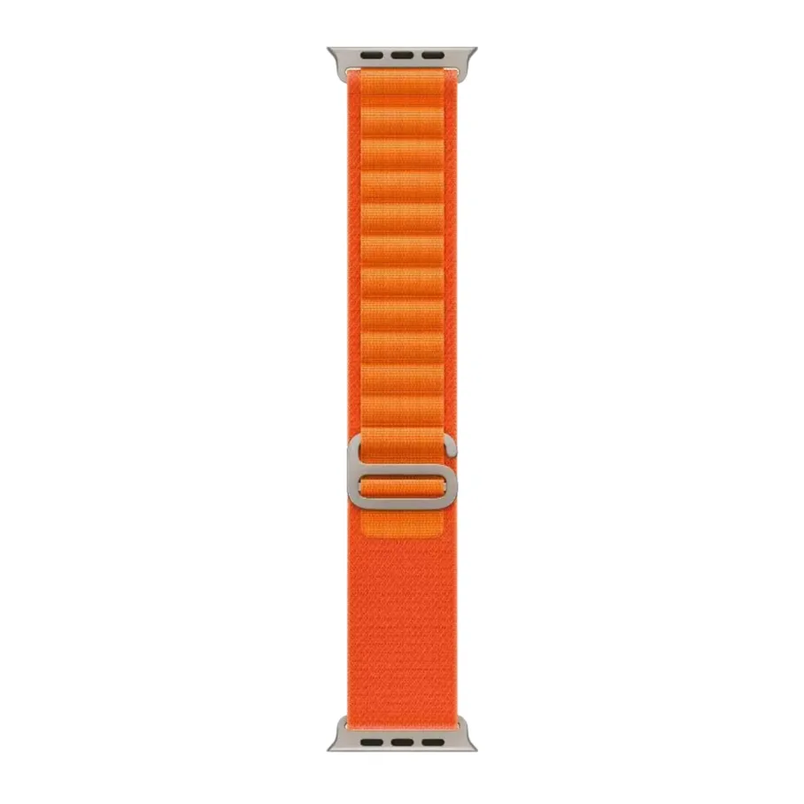Ремешок Alpine Loop для Apple Watch 42/44/45/49 mm, цвет оранжевый