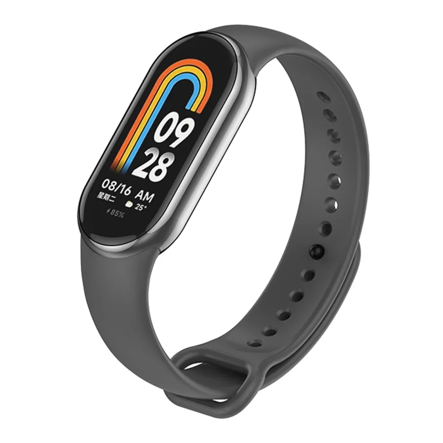 Ремешок для Xiaomi Mi Band 8 / 9, цвет темно-серый