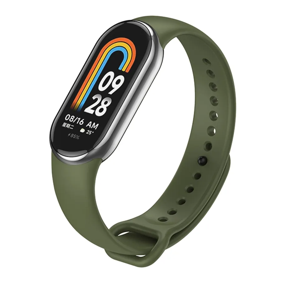 Ремешок для Xiaomi Mi Band 8 / 9, цвет серо-хаки