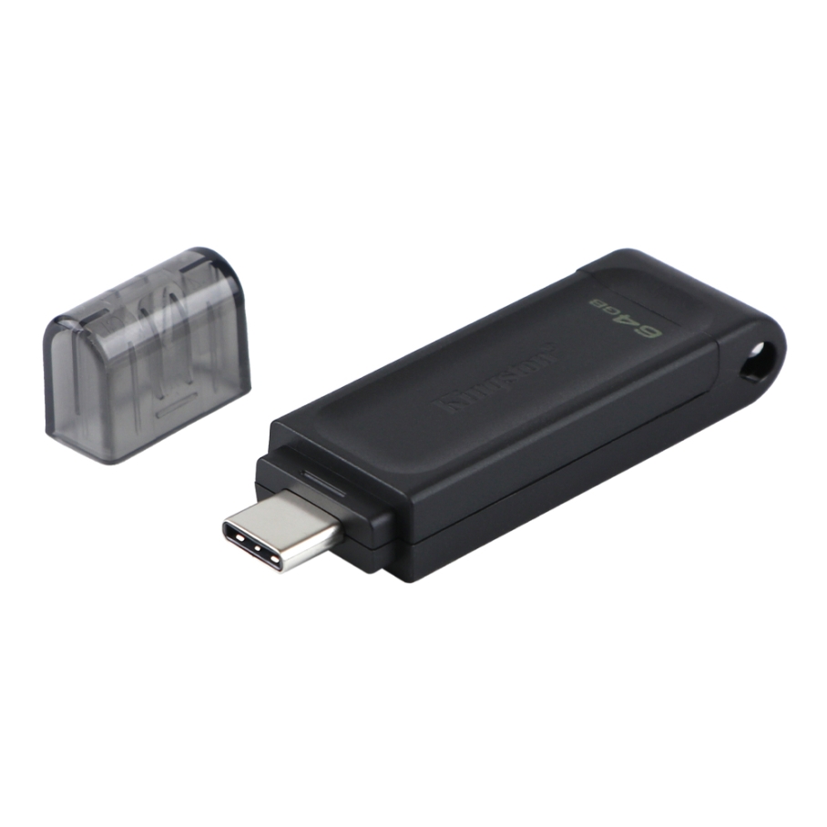USB Flash Drive 3.2 Kingston DT 70 64GB Type-C (Черный)