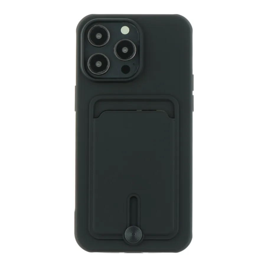 Чехол для iPhone 15 Pro Max, цвет черный