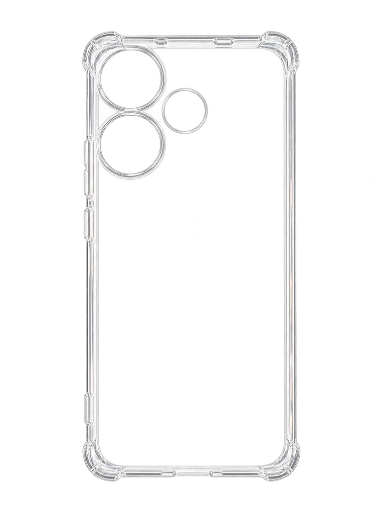Чехол TPU Virgin Hard для Xiaomi Poco F6 / Turbo 3, цвет прозрачный