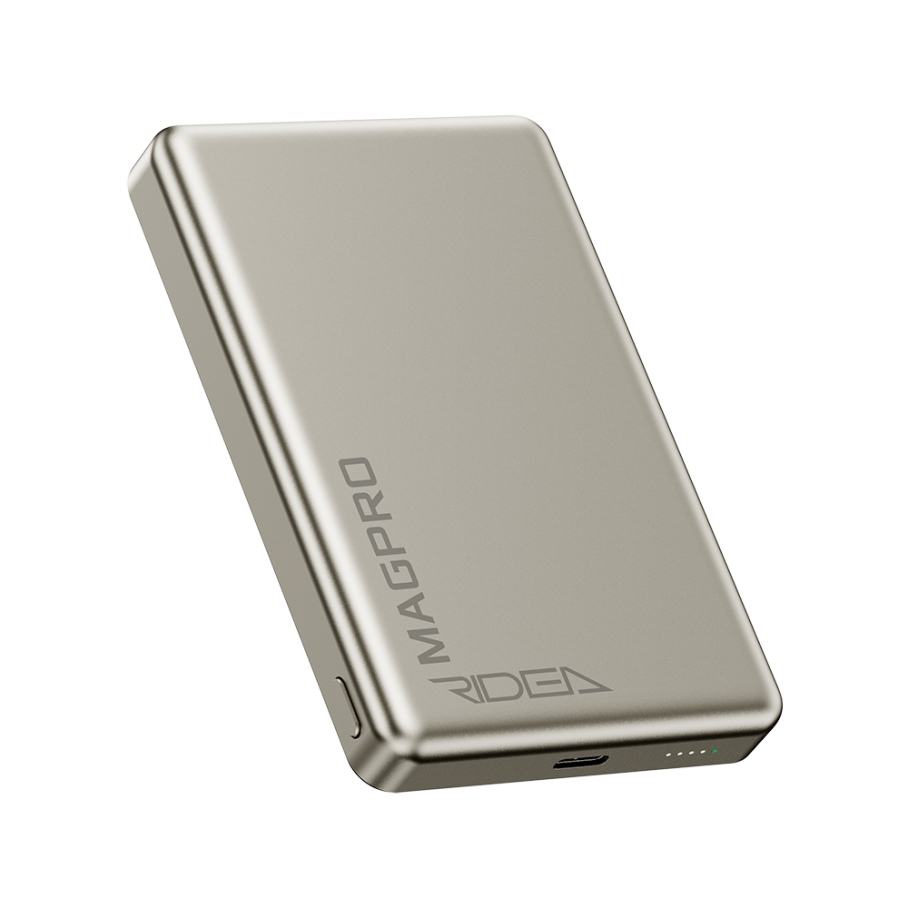 Мобильная Батарея Ridea RP-M10 MAGPRO QC/PD 20W, QI 15W with Magnetic 10000mAh (Титан)