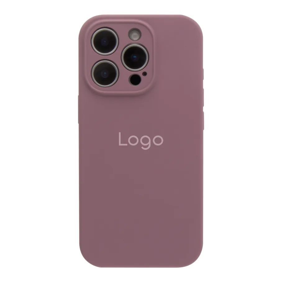Чехол для iPhone 16 Pro Max с рамкой, цвет черника