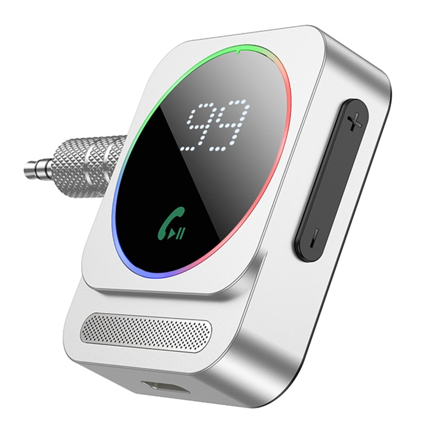 Модулятор Borofone BC52 True way car AUX BT receiver (Серебряный)