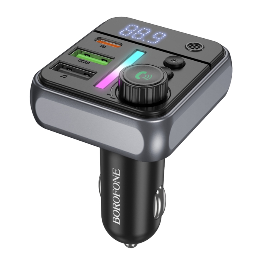 Модулятор Borofone BC50 PD20W+QC3.018W BT 5.4 Total 38W (Черный)