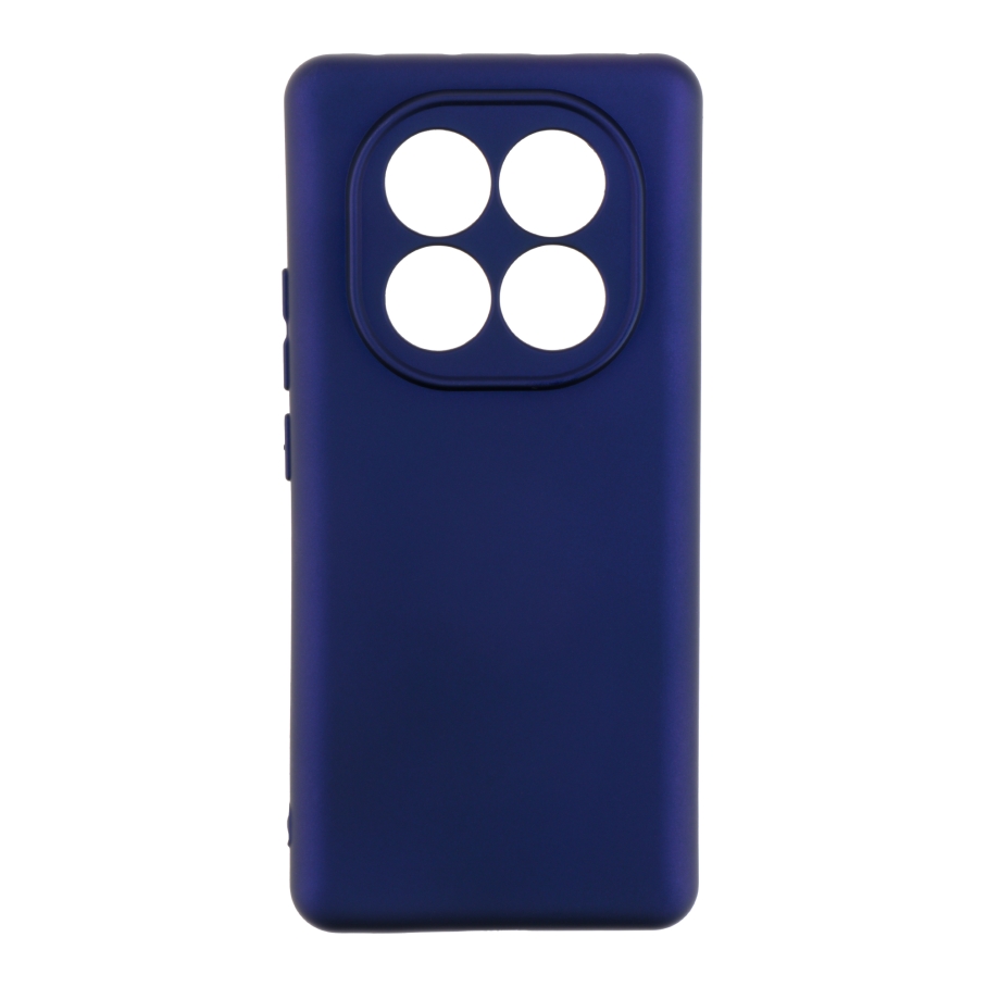 Чехол Silicone Cover Full Camera (A) для Xiaomi Redmi Note 14 Pro 5G/Poco X7 5G (34.Purple)