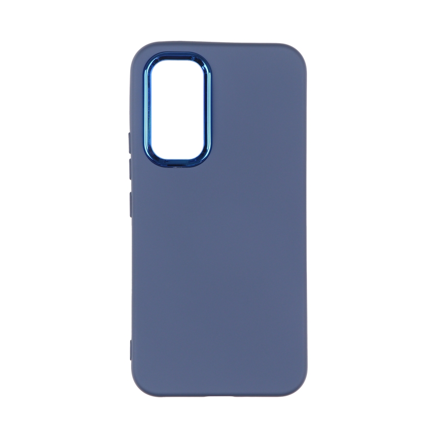 Чехол Silicone Cover Metal frame (AA) для Samsung Galaxy A54 5G (A546) (08.Dark Blue)