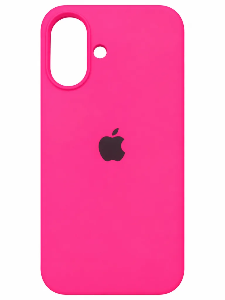 Чехол Silicone Case для iPhone 17, цвет светло-розовый