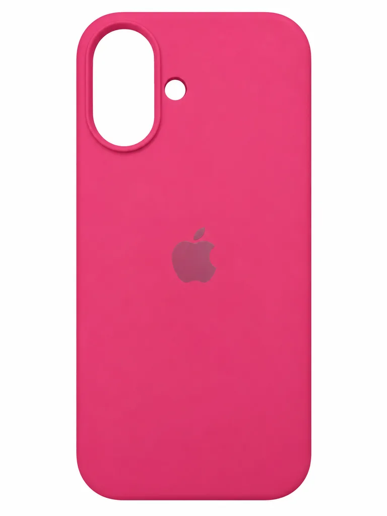 Чехол Silicone Case для iPhone 17, цвет розовый