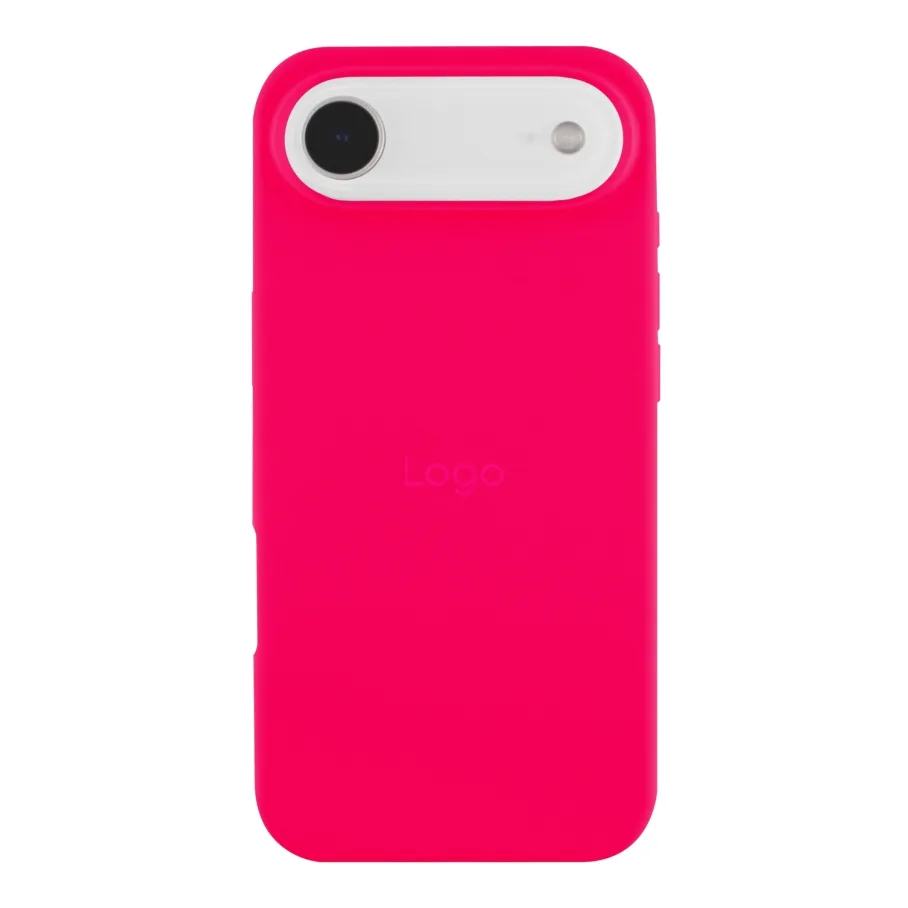 Чехол для iPhone 17 Air, цвет ярко-розовый
