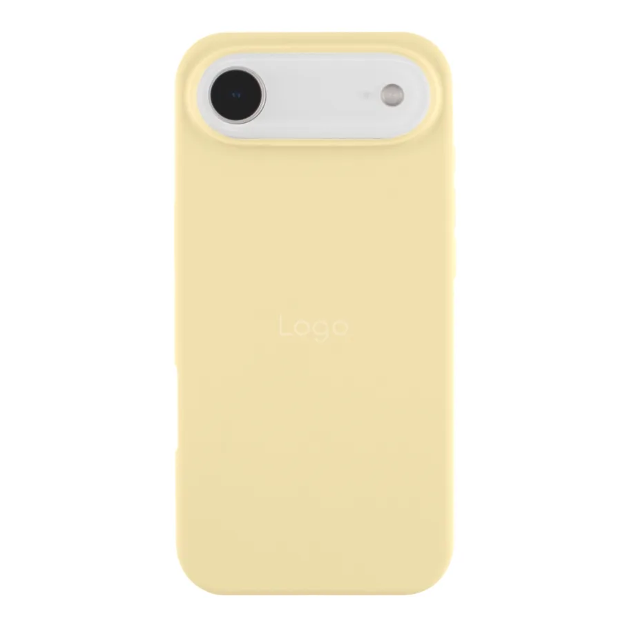 Чехол для iPhone 17 Air, цвет кремовый желтый