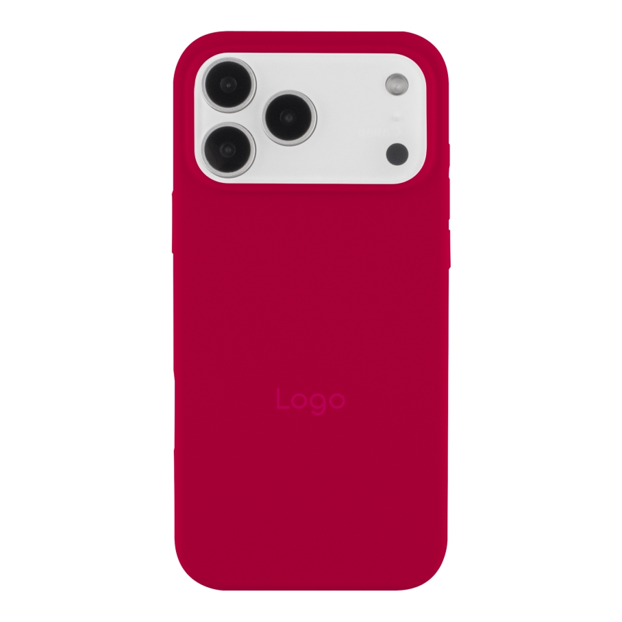 Чехол Silicone Case Full Size (AA) для iPhone 17 Pro (14.Red)
