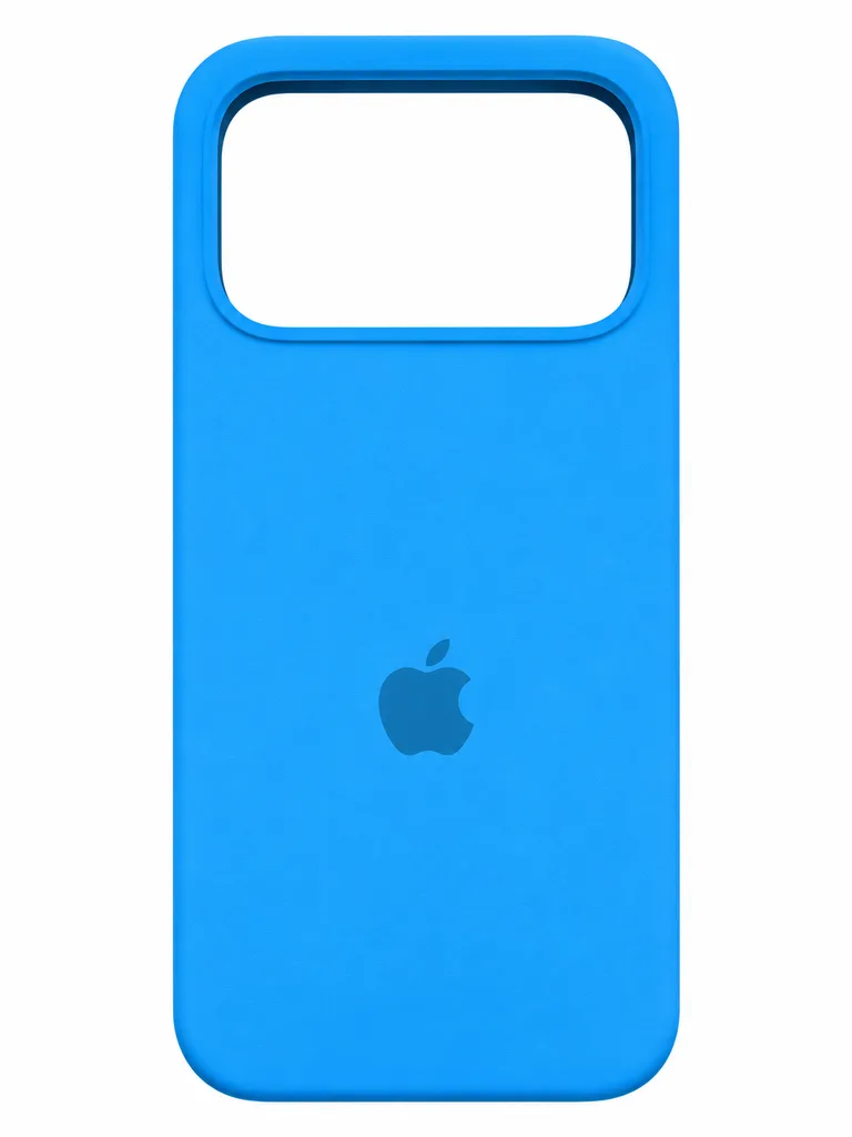 Чехол Silicone Case для iPhone 17 Pro Max, цвет синий
