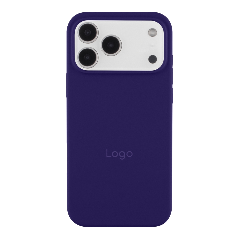Чехол Silicone Case Full Size (AA) для iPhone 17 Pro Max (39.Elegant Purple)