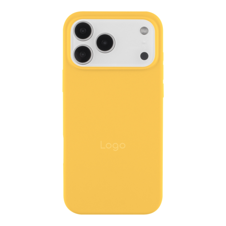 Чехол Silicone Case Full Size (AA) для iPhone 17 Pro Max (50.Canary Yellow)