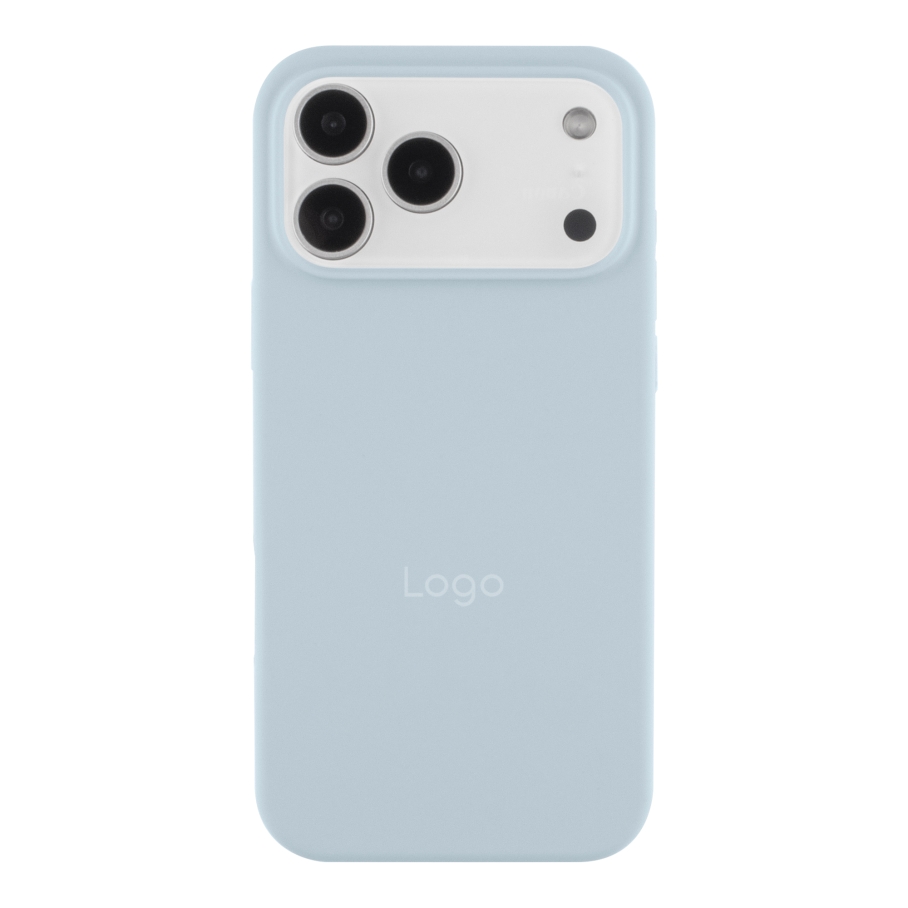 Чехол Silicone Case Full Size (AA) для iPhone 17 Pro Max (58.Sky Blue)