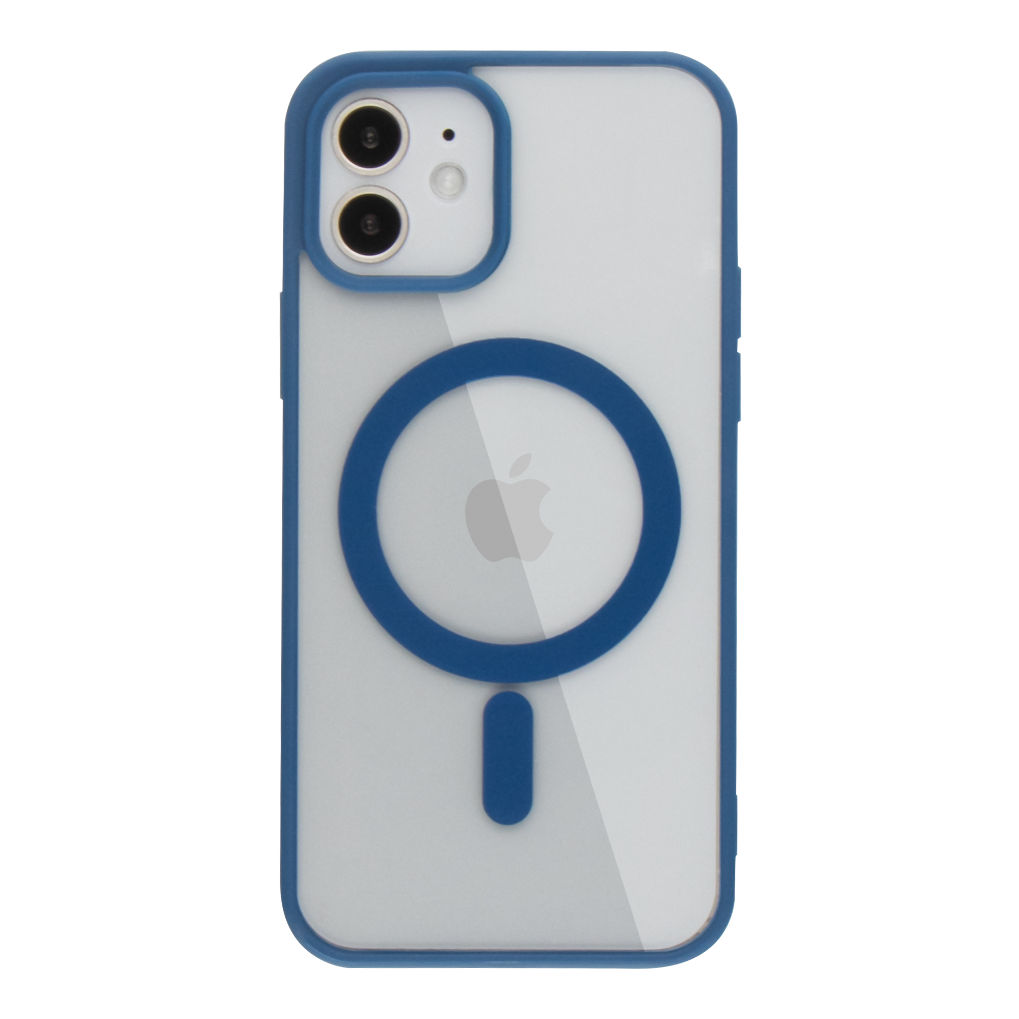 Чехол NEW TPU Color with Magsafe для iPhone 11 (12, Navy Blue)