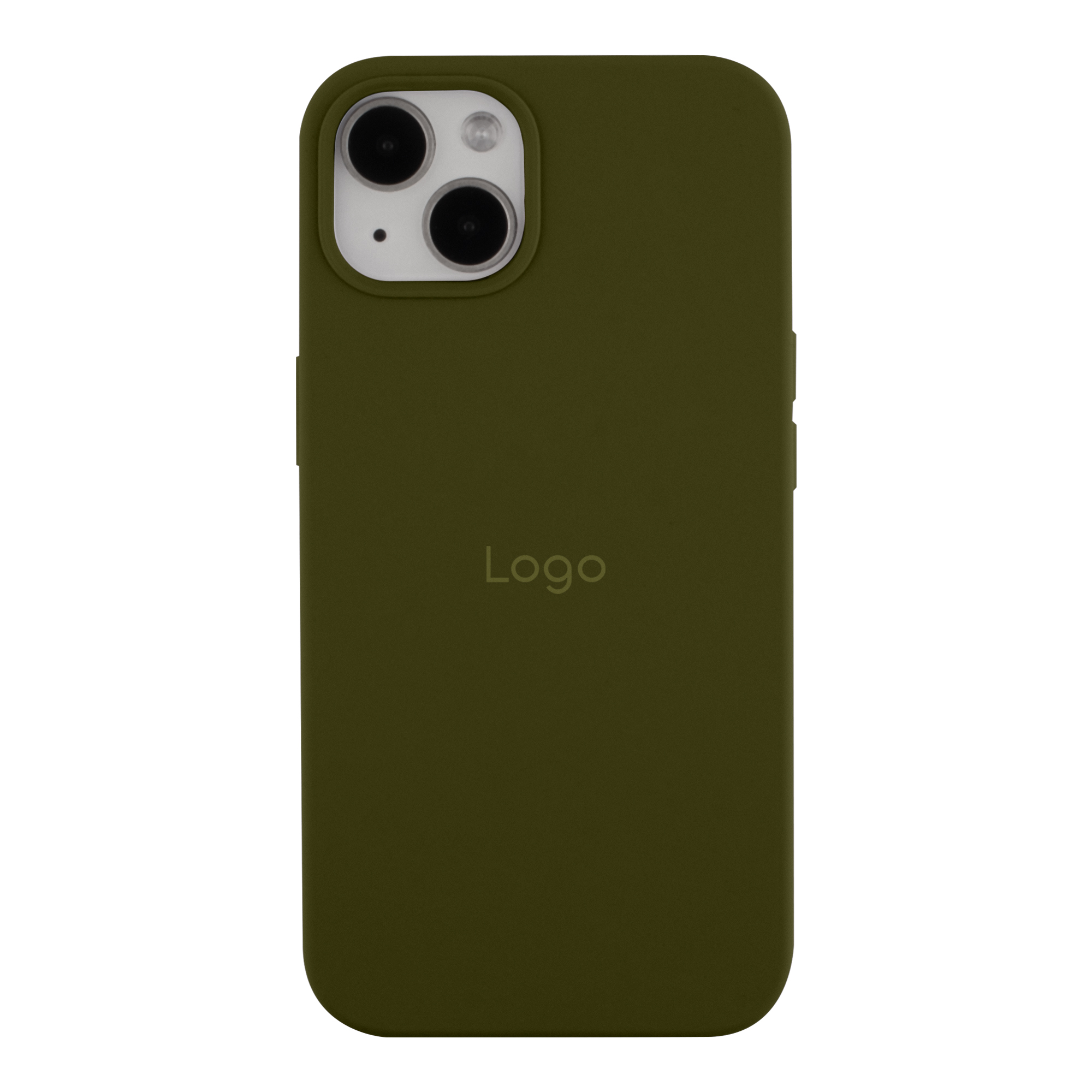 Чехол Silicone Case Full Size (AA) для iPhone 13 (45.Army green)